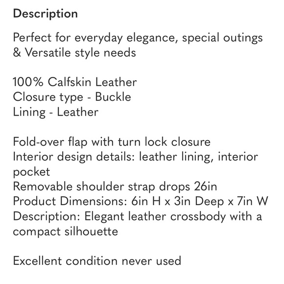 ZAC Zac Posen Gold Chain Tan Crossbody Bag - Picture 7 of 7